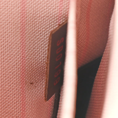 Louis Vuitton Damier Ebene Neverfull MM GM Pochette Rose Ballerine 7 of 8
