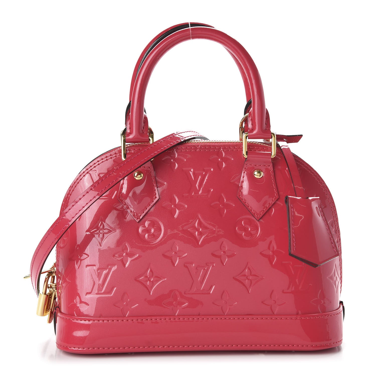Louis Vuitton Vernis Alma BB Hot Pink 1 of 9