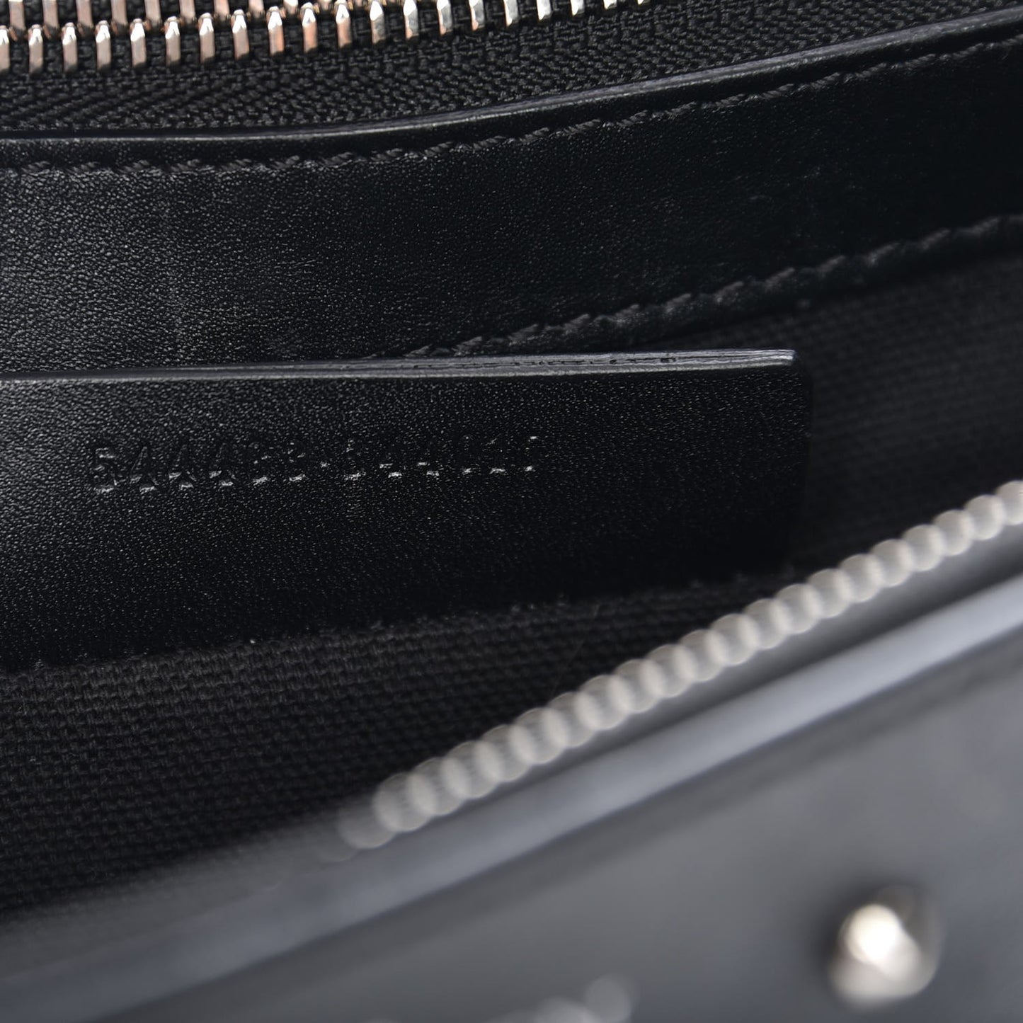 Calfskin Studded Small Padlock Crossbody Bag Black