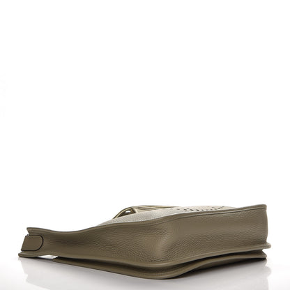 Hermes Taurillon Clemence Evelyne III PM Sauge 4 of 8