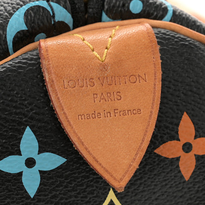 Louis Vuitton Monogram Multicolor Speedy 40 Black 6 of 14