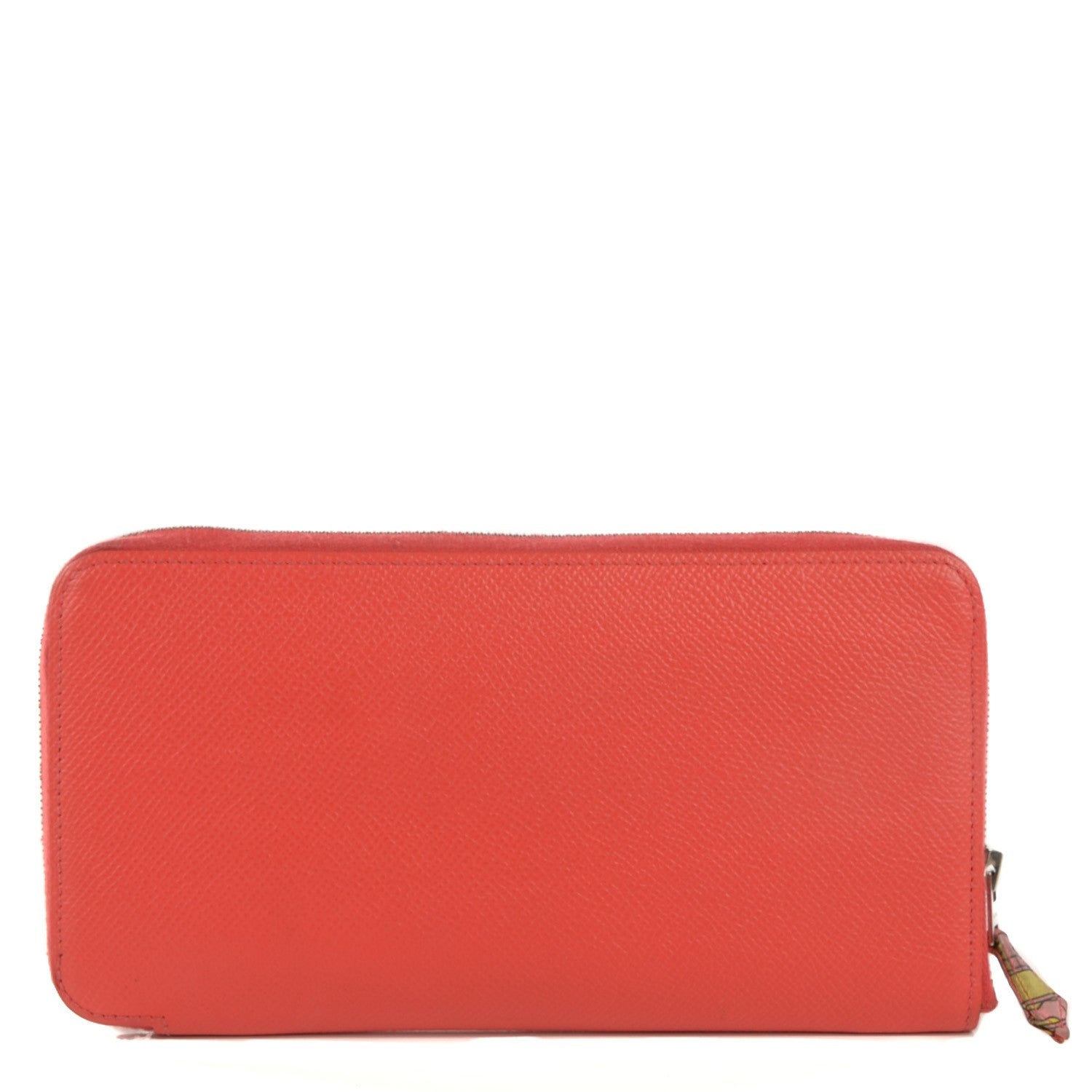 Hermes Epsom Silk'in Wallet Rose Jaipur 1 of 9