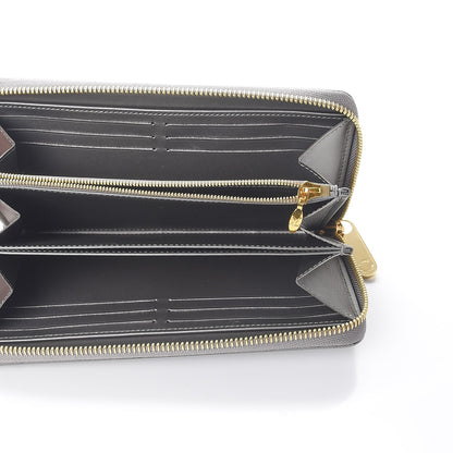 Louis Vuitton Vernis Zippy Wallet Gris Metal 5 of 8