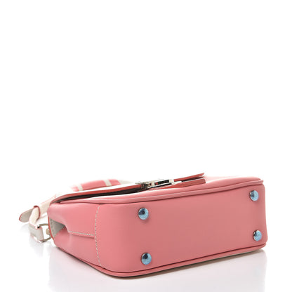 Burberry Trench Calfskin Small DK88 Top Handle Bag Sugar Pink Natural 4 of 10