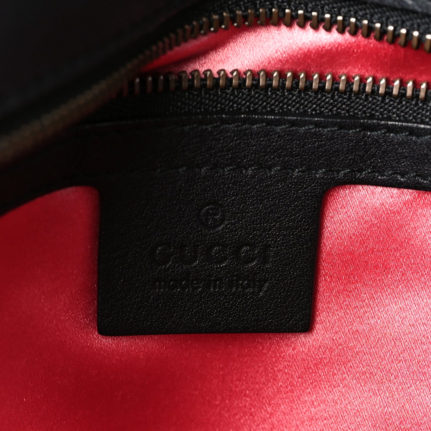 Velvet Matelasse Medium GG Marmont Shoulder Bag Black