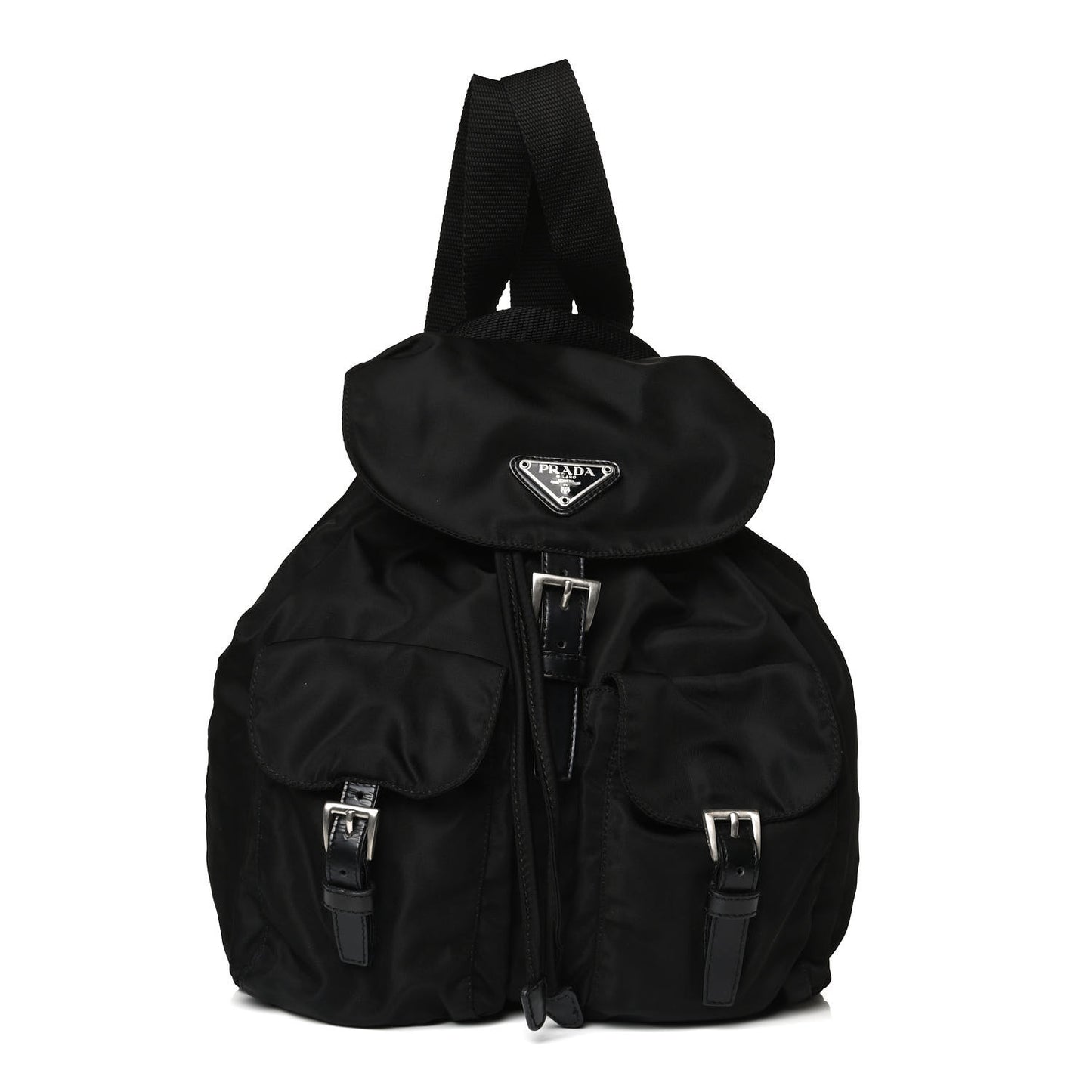 Nylon Vela Small Backpack Black