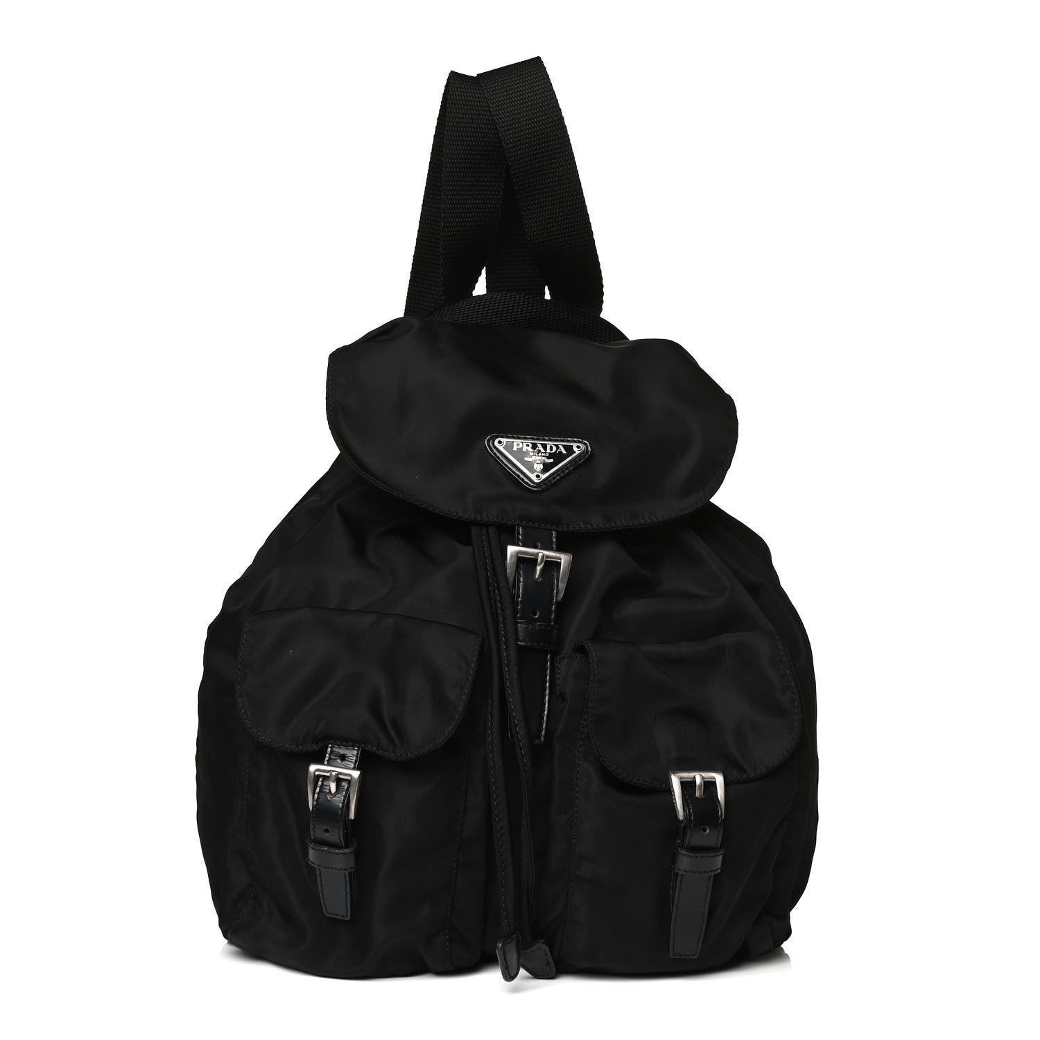 Prada Nylon Vela Small Backpack Black 1 of 14