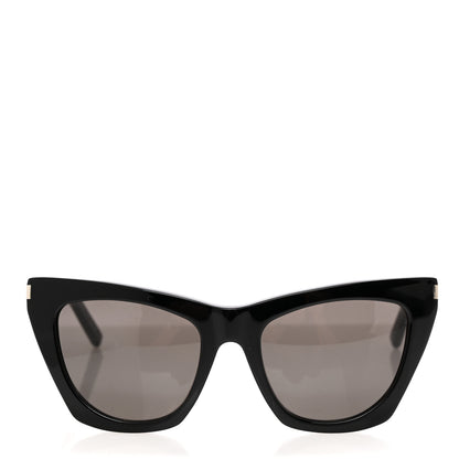 Saint Laurent New Wave SL214 Kate Cat Eye Sunglasses Black 2 of 7