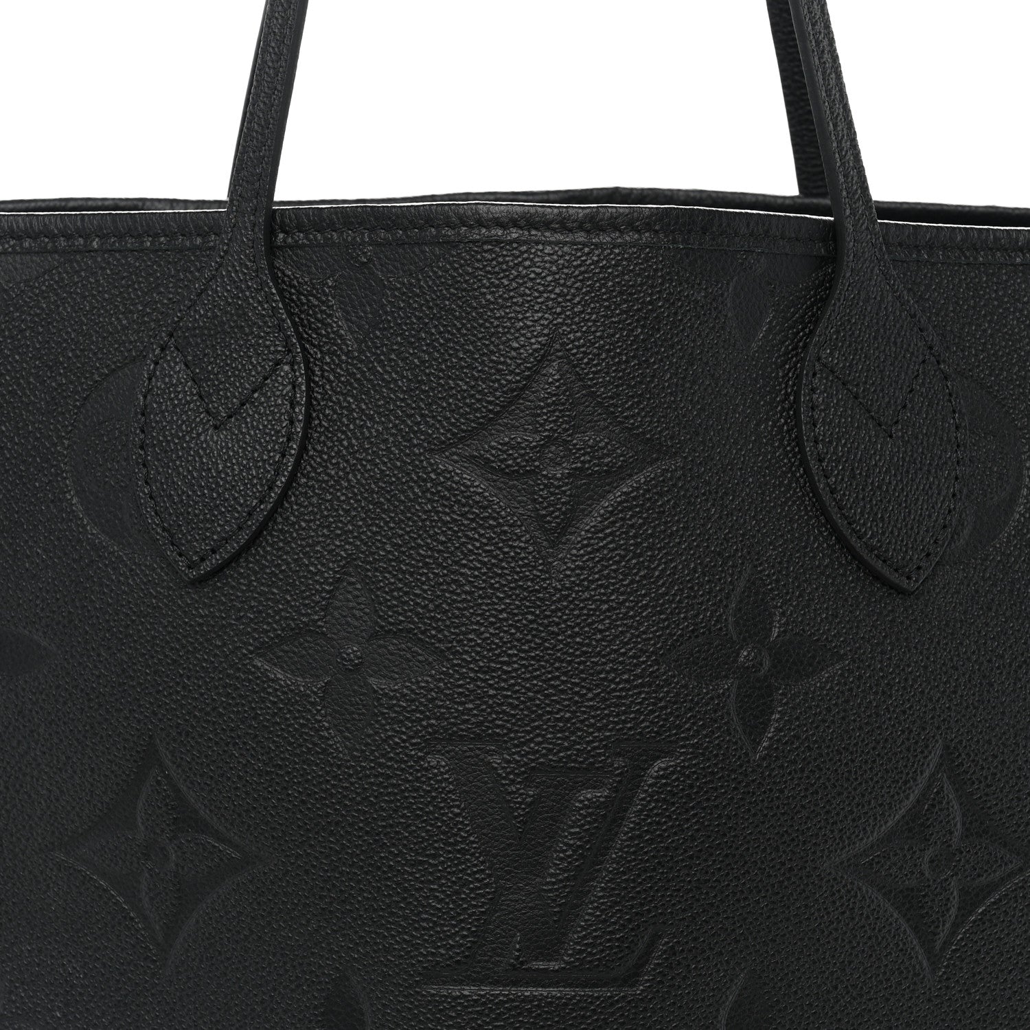 Louis Vuitton Empreinte Monogram Giant Neverfull MM Black 8 of 10