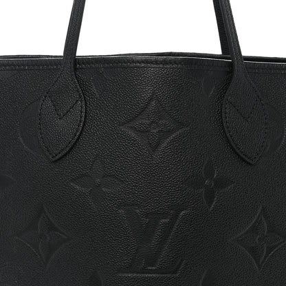 Louis Vuitton Empreinte Monogram Giant Neverfull MM Black 8 of 10