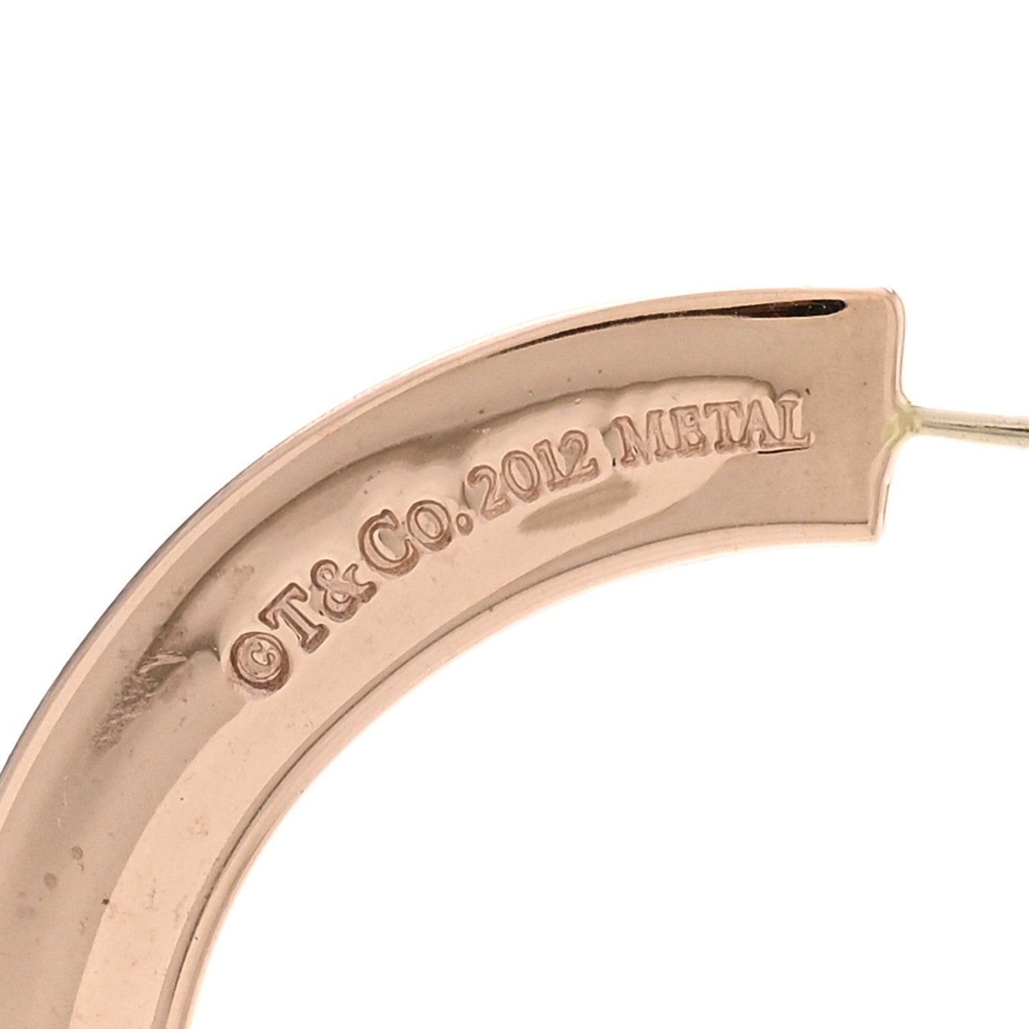 Tiffany Rubedo Large 1837 Flat Hoop Earrings 4 of 4