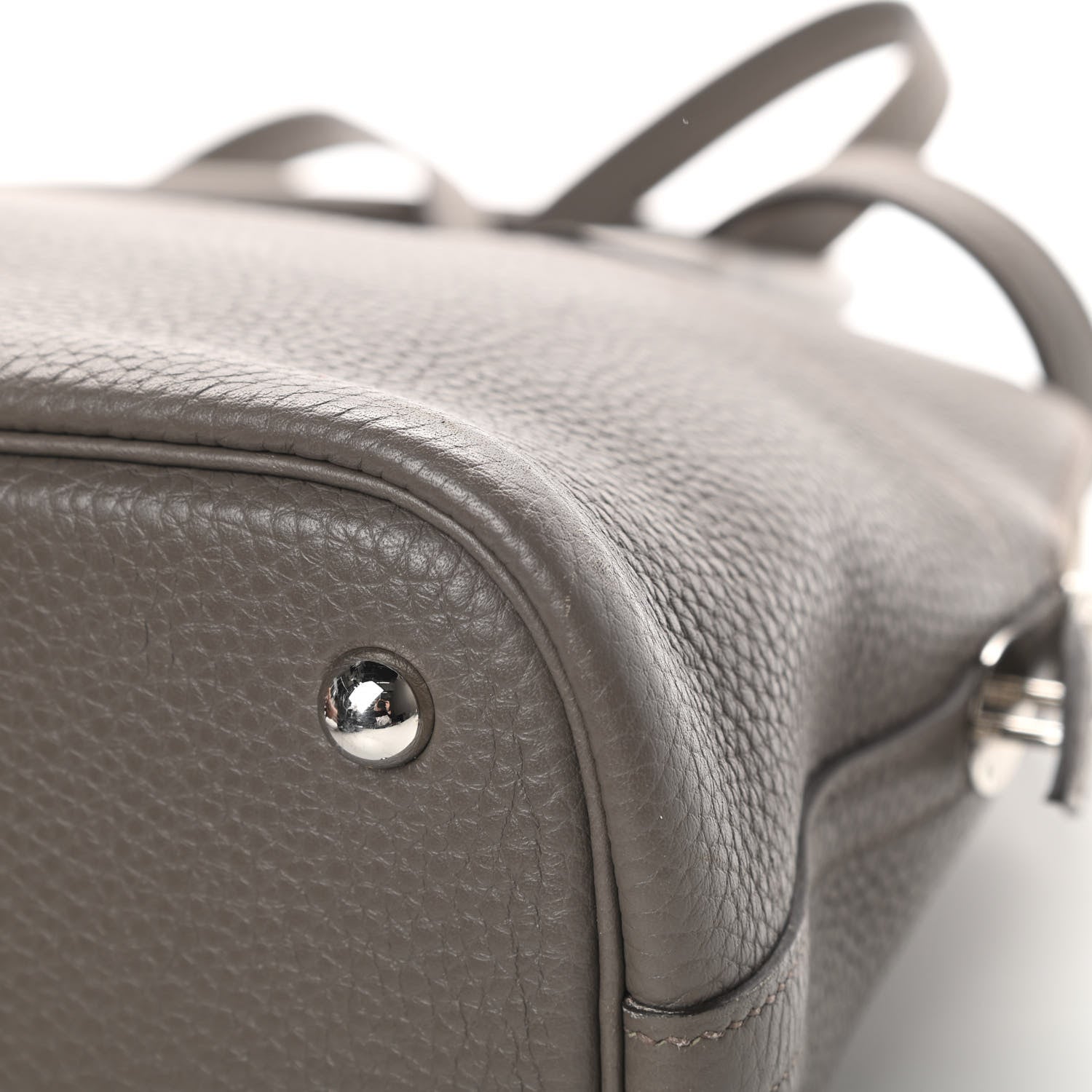 Hermes Taurillon Clemence Bolide 31 Etain 11 of 17