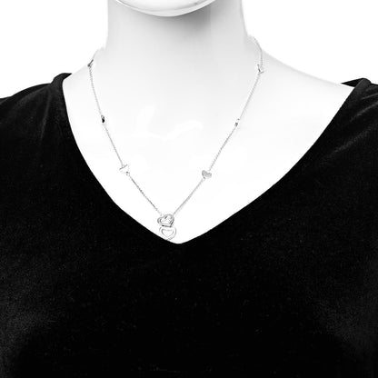Tiffany Sterling Silver Heart Lariat Necklace 2 of 6