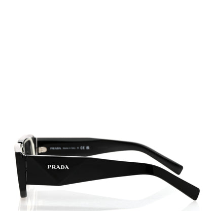Prada Acetate Symbole Sunglasses SPR 06Y Black Black 3 of 8
