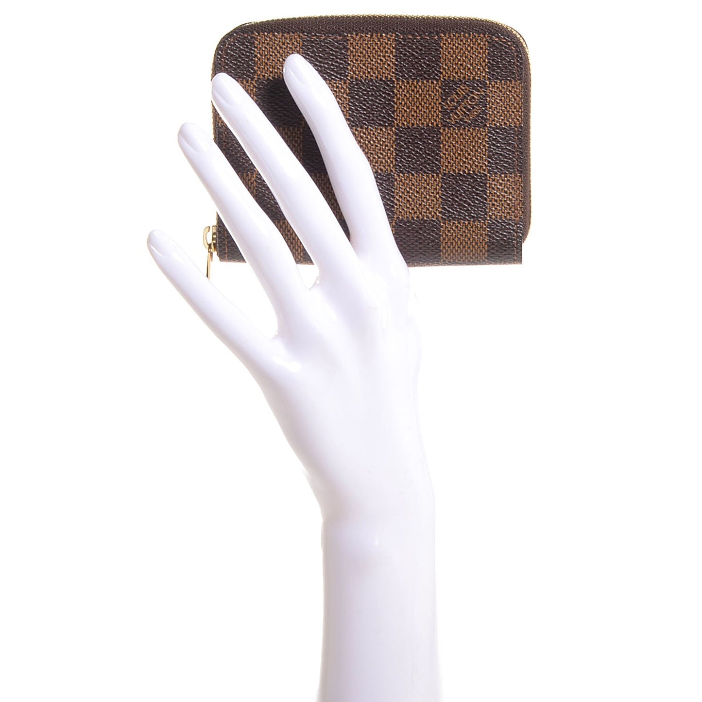 Damier Ebene Zippy Coin Purse