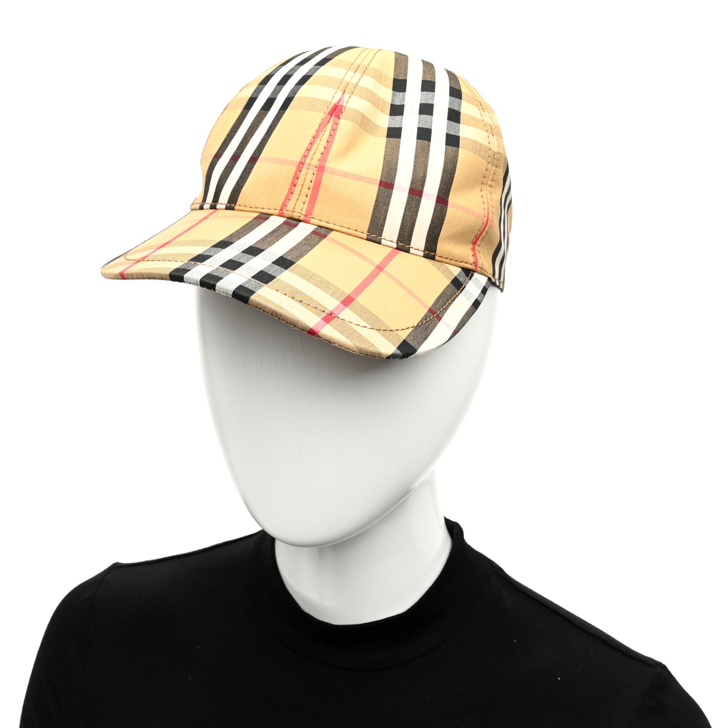 Technical Cotton Giant Baseball Cap M Archive Beige