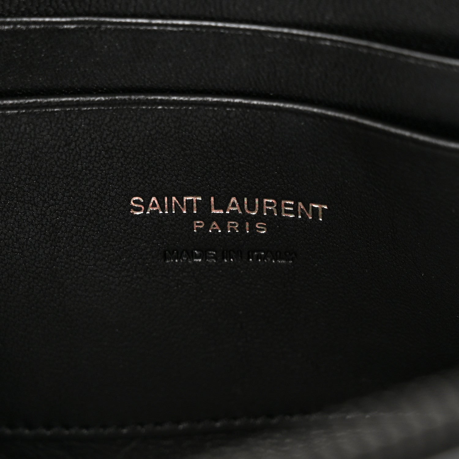 Saint Laurent Grain De Poudre Matelasse Monochrome Monogram Mini Lou Camera Bag Black 6 of 11