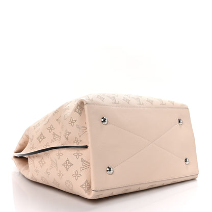 Louis Vuitton LOUIS VUITTON Mahina Carmel Hobo Creme 4 of 10