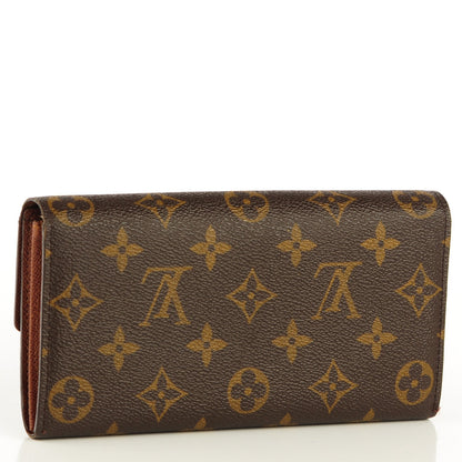 Louis Vuitton Monogram Sarah Wallet 3 of 7