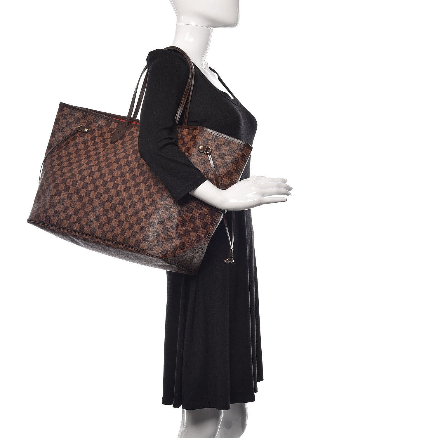 Louis Vuitton Damier Ebene Neo Neverfull GM 2 of 11