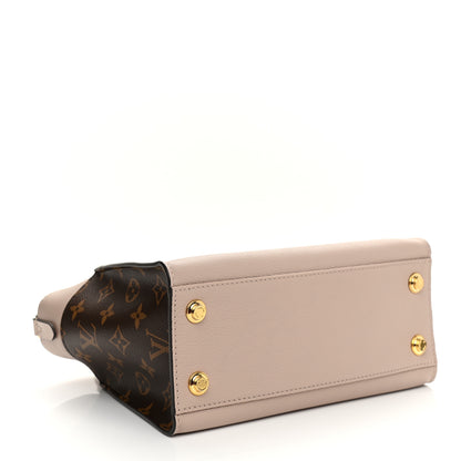 Louis Vuitton Calfskin Monogram On My Side PM Greige 5 of 10