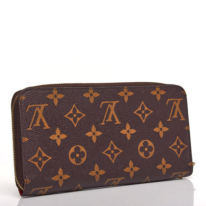 Louis Vuitton Monogram Zippy Wallet Coquelicot 3 of 10