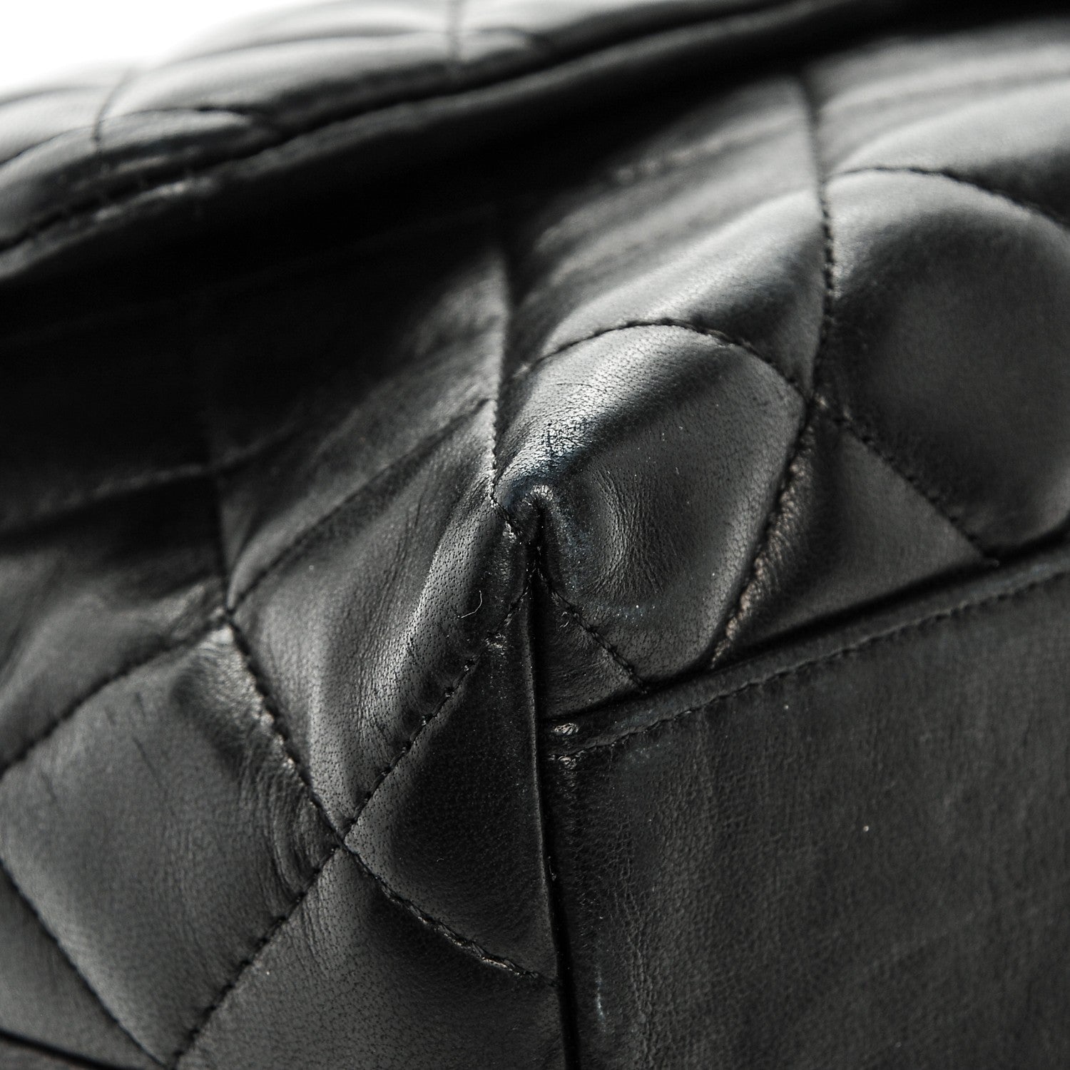 Chanel Lambskin Quilted Medium Kelly Flap Black 9 of 9