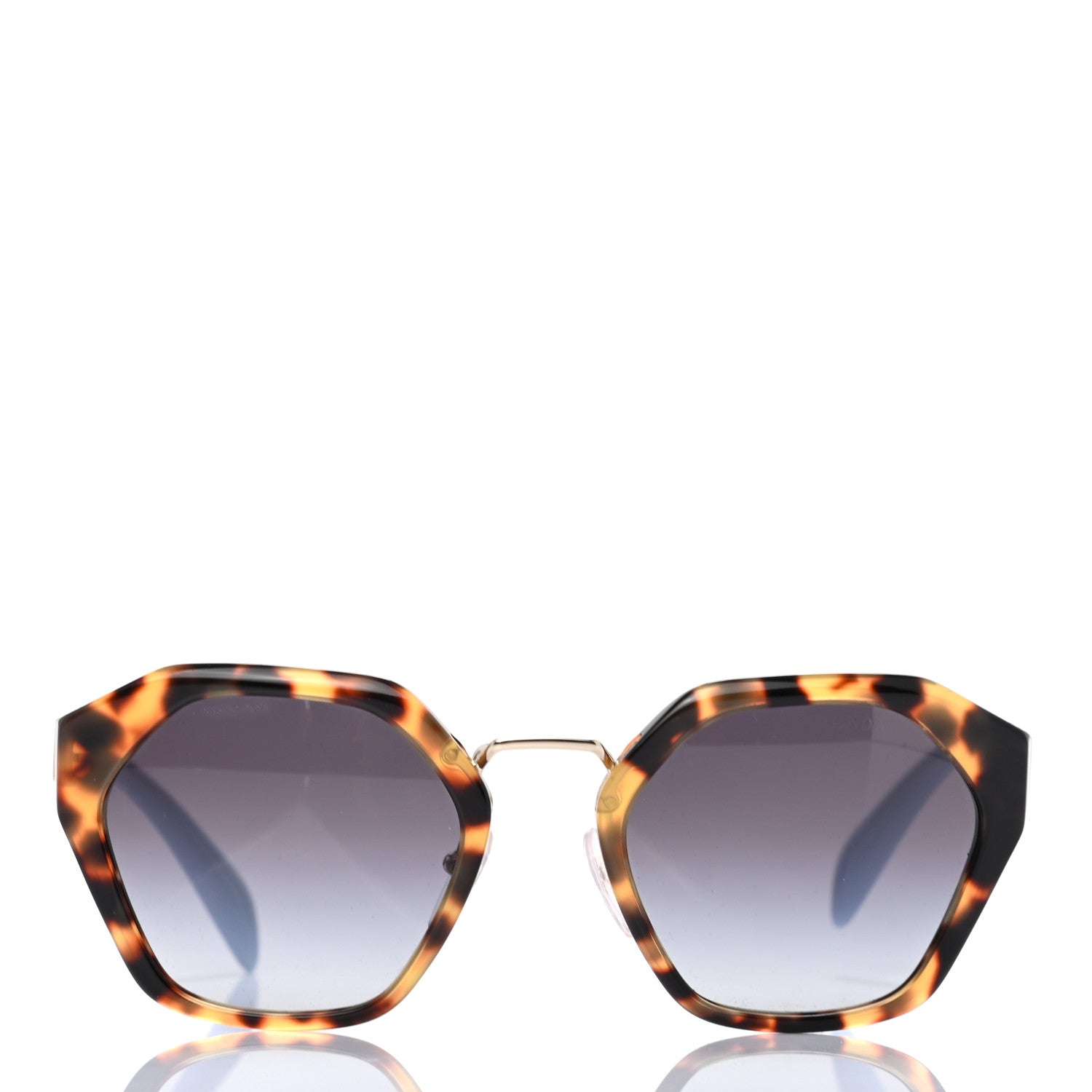 Prada Cinema Sunglasses SPR 04T Tortoise Blue 2 of 7
