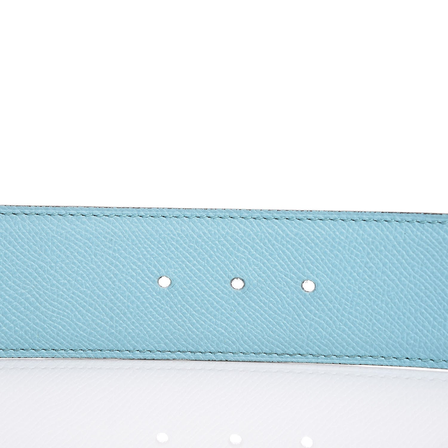 Hermes Epsom 40mm Idem Belt 95 Colvert Bleu Atoll 5 of 6