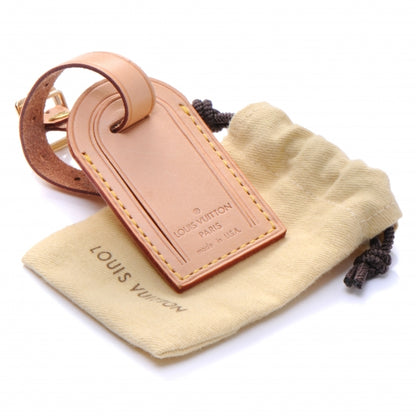 Louis Vuitton Vachetta Leather Luggage Tag 2 of 4