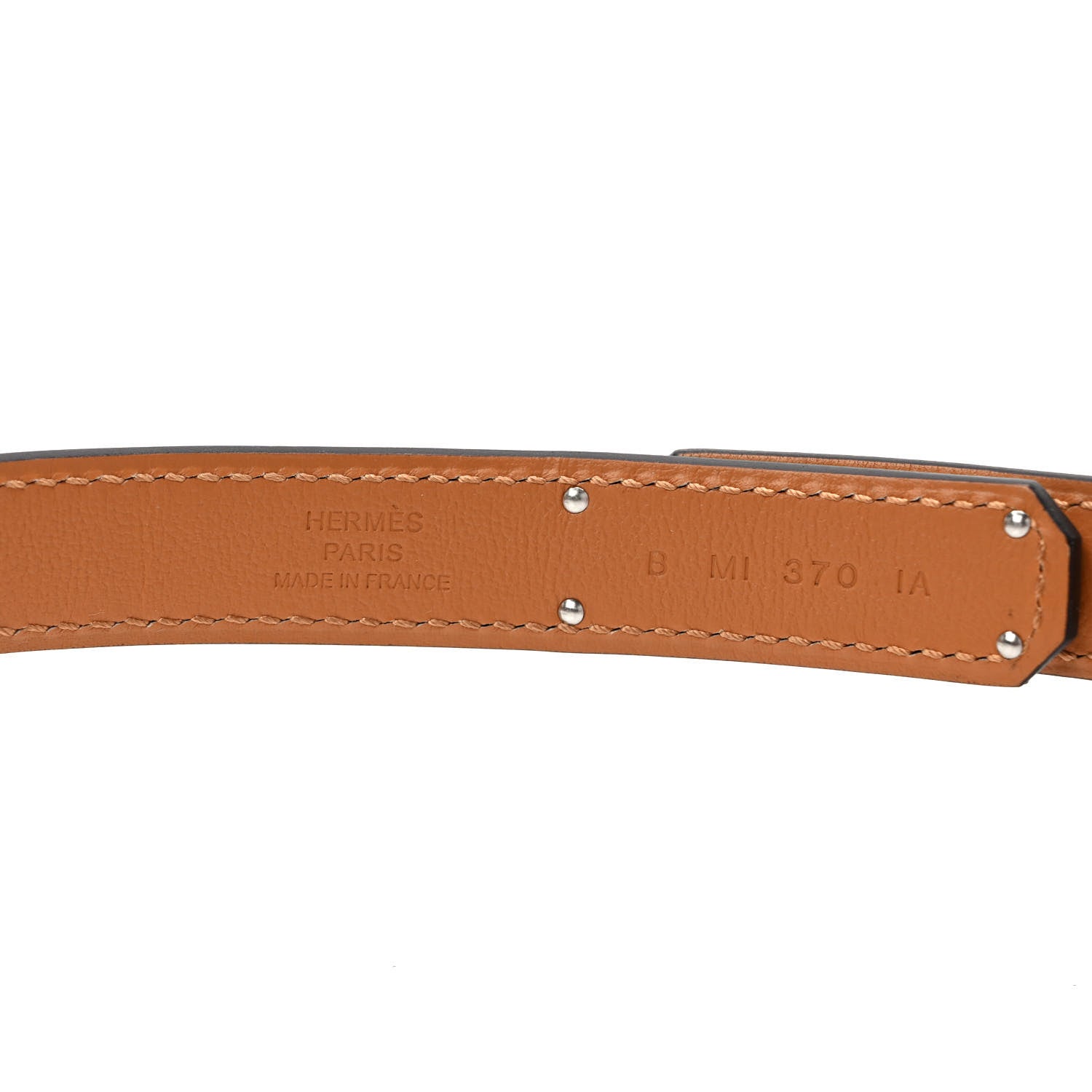 Hermes Epsom Kelly Pocket Belt Mauve Pale 3 of 4