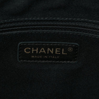 Chanel Caviar Quilted CC Timeless Soft Tote Black 10 of 15