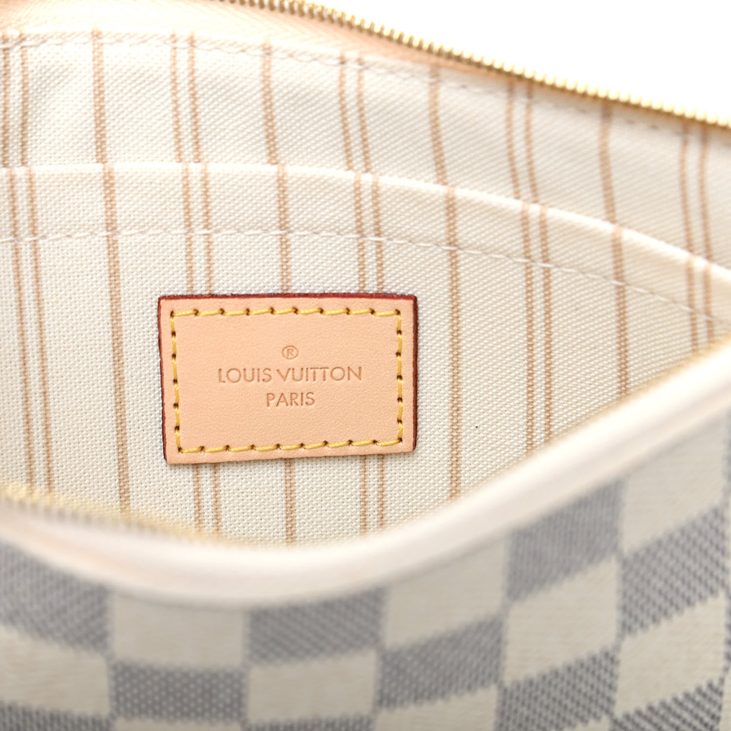 Louis Vuitton Damier Azur Neverfull MM GM Pochette 6 of 7