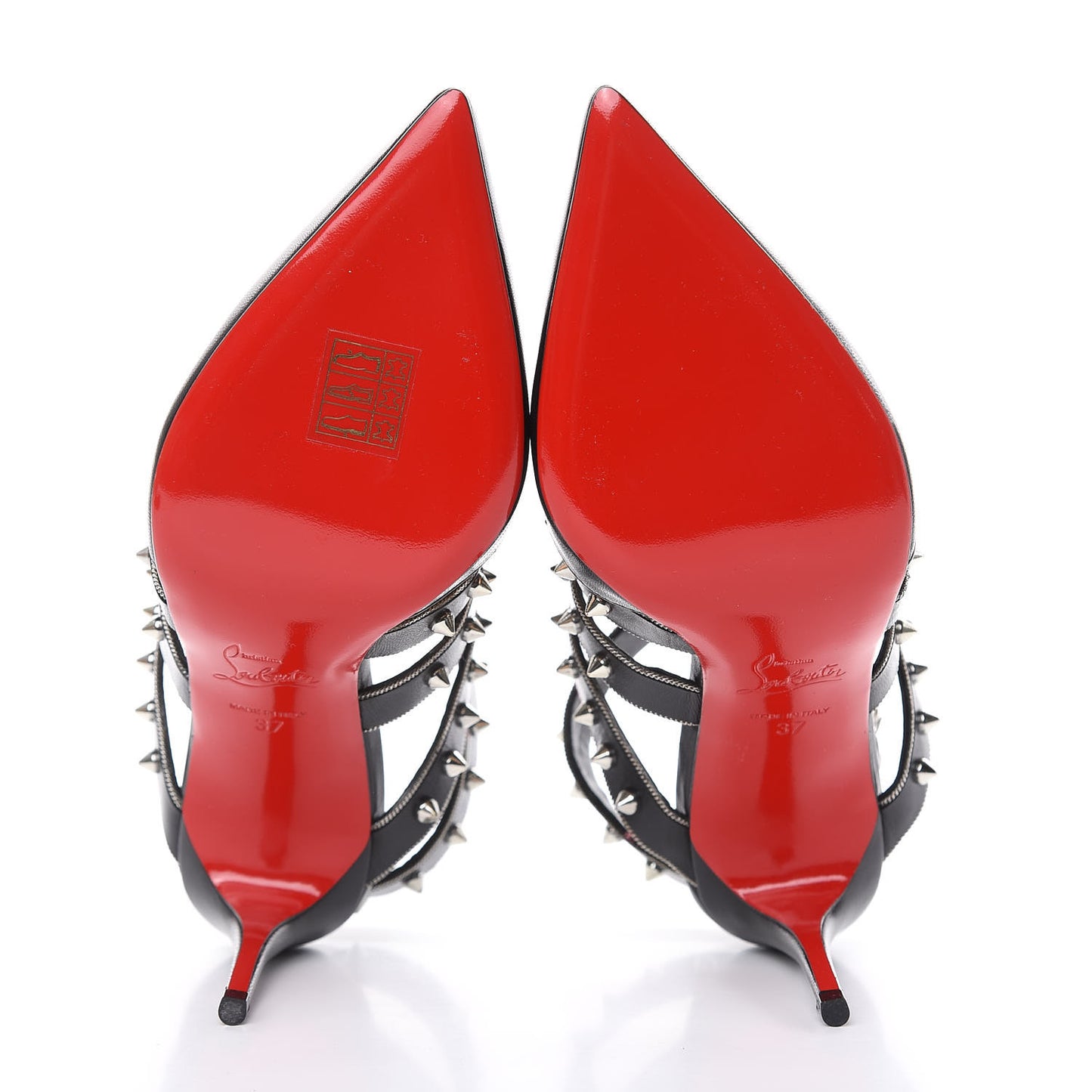 Kid Tchicaboum 85 Pumps 37 Black Silver