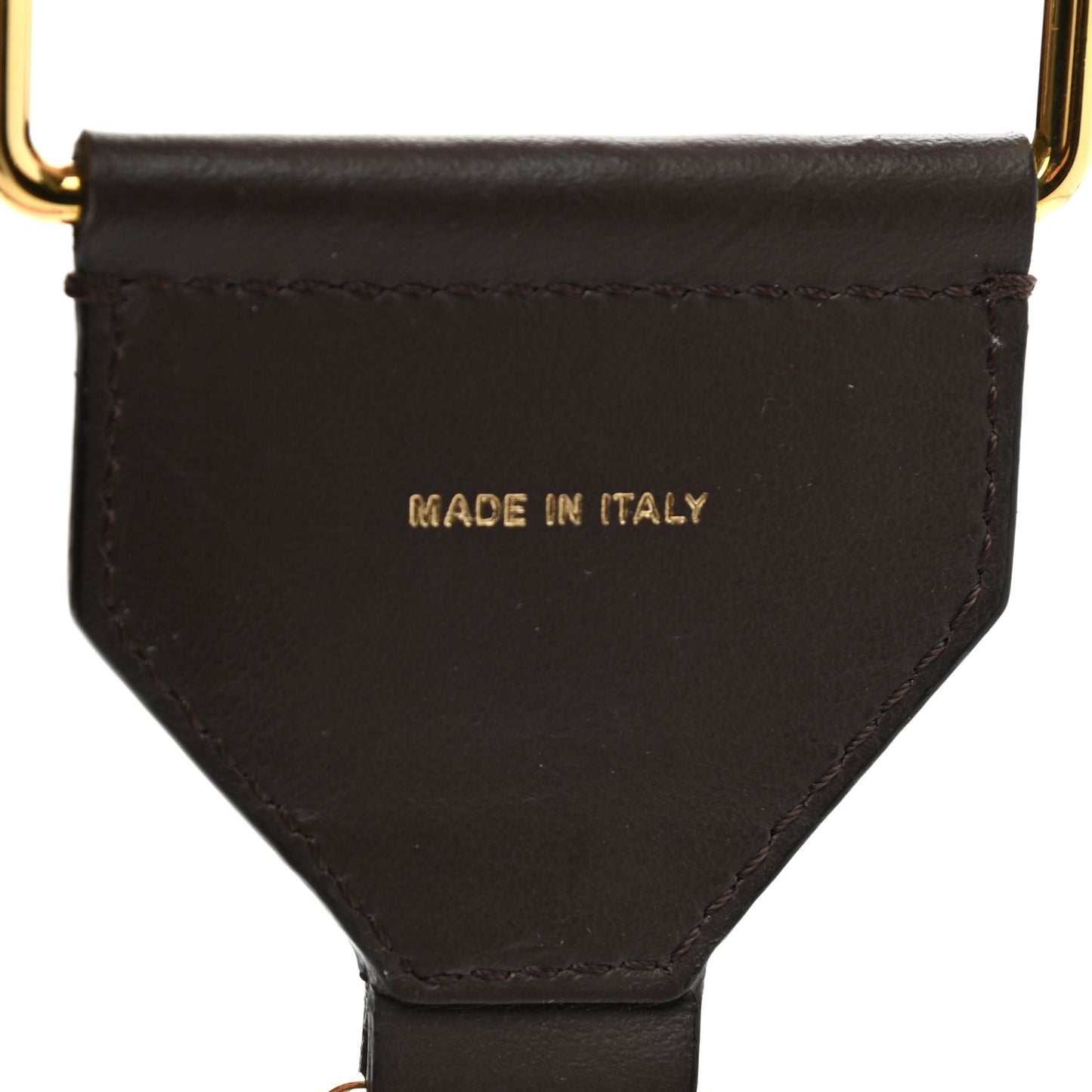 Ribbon Vitello Century FF 1974 Embroidered Adjustable Strap You Fango Rosa Confetto Chocolate