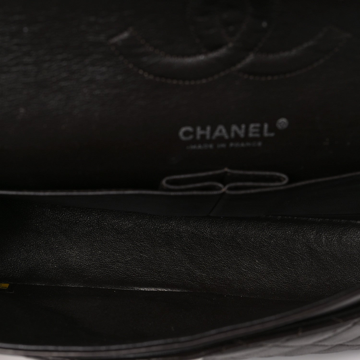 Chanel Lambskin Quilted Medium Double Flap Dark Brown 5 of 11