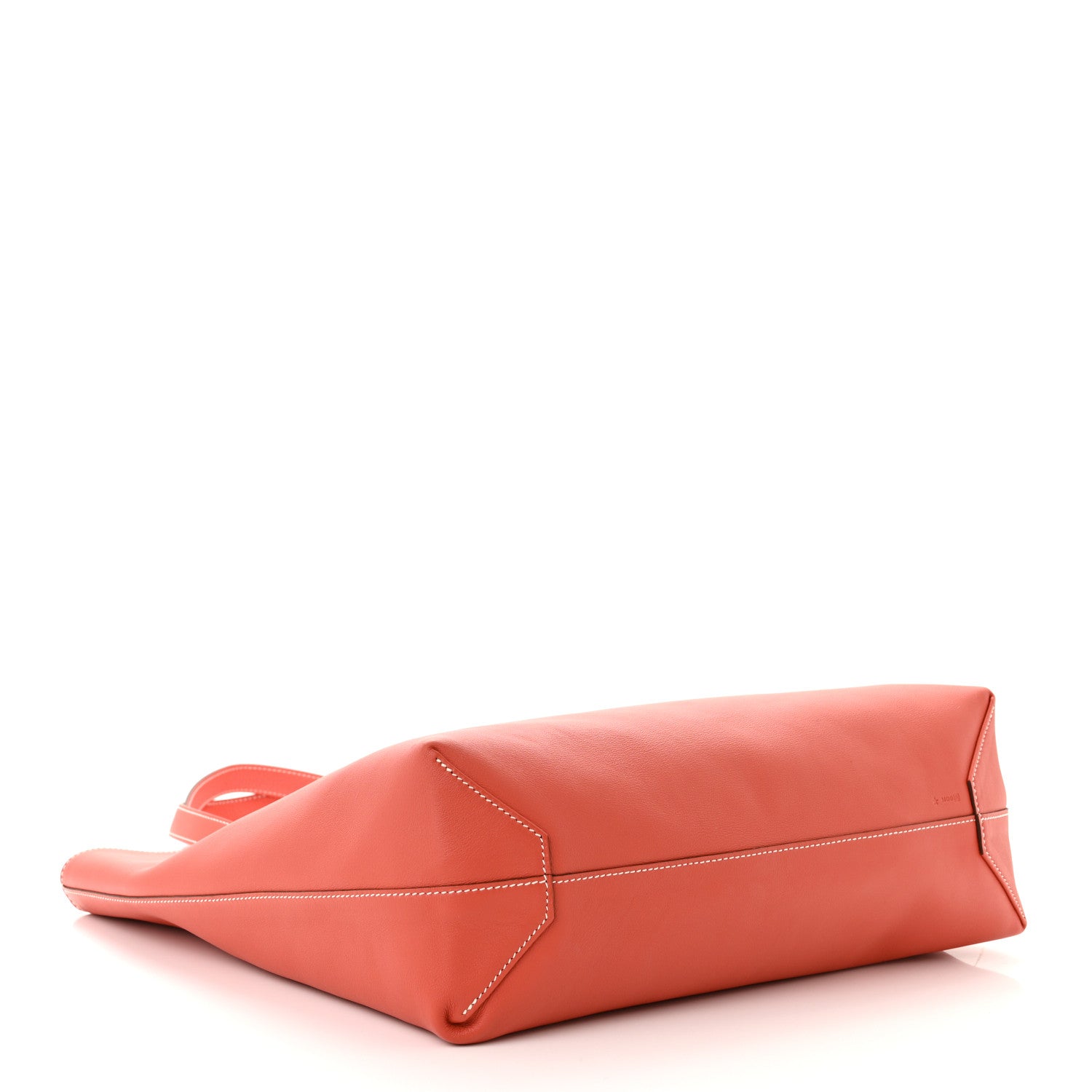 Hermes Taurillon Clemence Double Sens 45 Reversible Tote Rose Jaipur 7 of 17