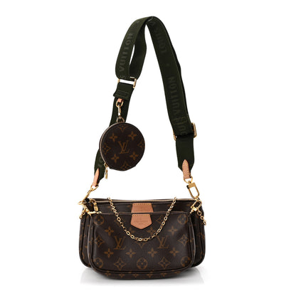 Louis Vuitton Monogram Multi Pochette Accessories Kaki Kaki 1 of 9