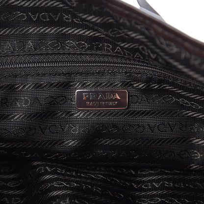 Prada Bow Cloquet Top Handle Bag Avorio 6 of 9