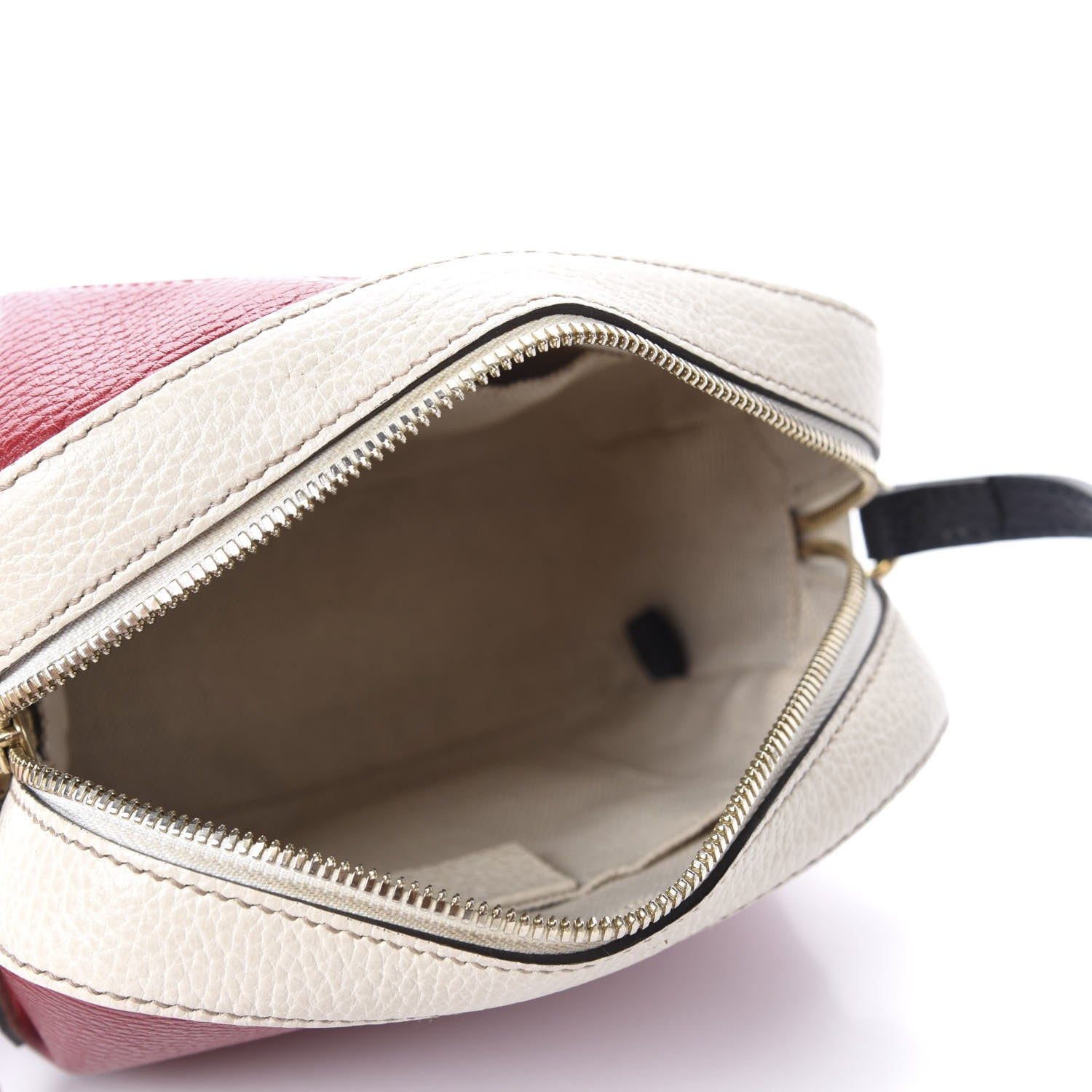 Gucci Dollar Calfskin Small Soho Disco Bag Hibiscus Red Mystic White Blue 5 of 10