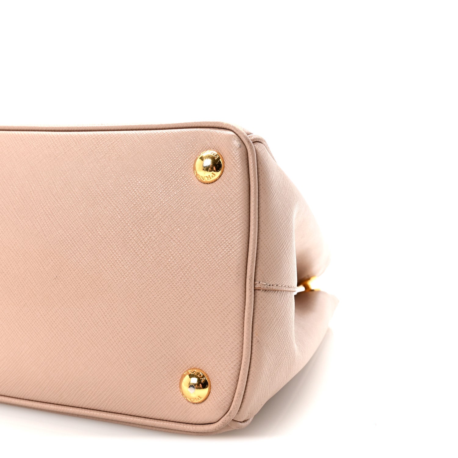 Prada Saffiano Small Galleria Double Zip Tote Cammeo 9 of 10