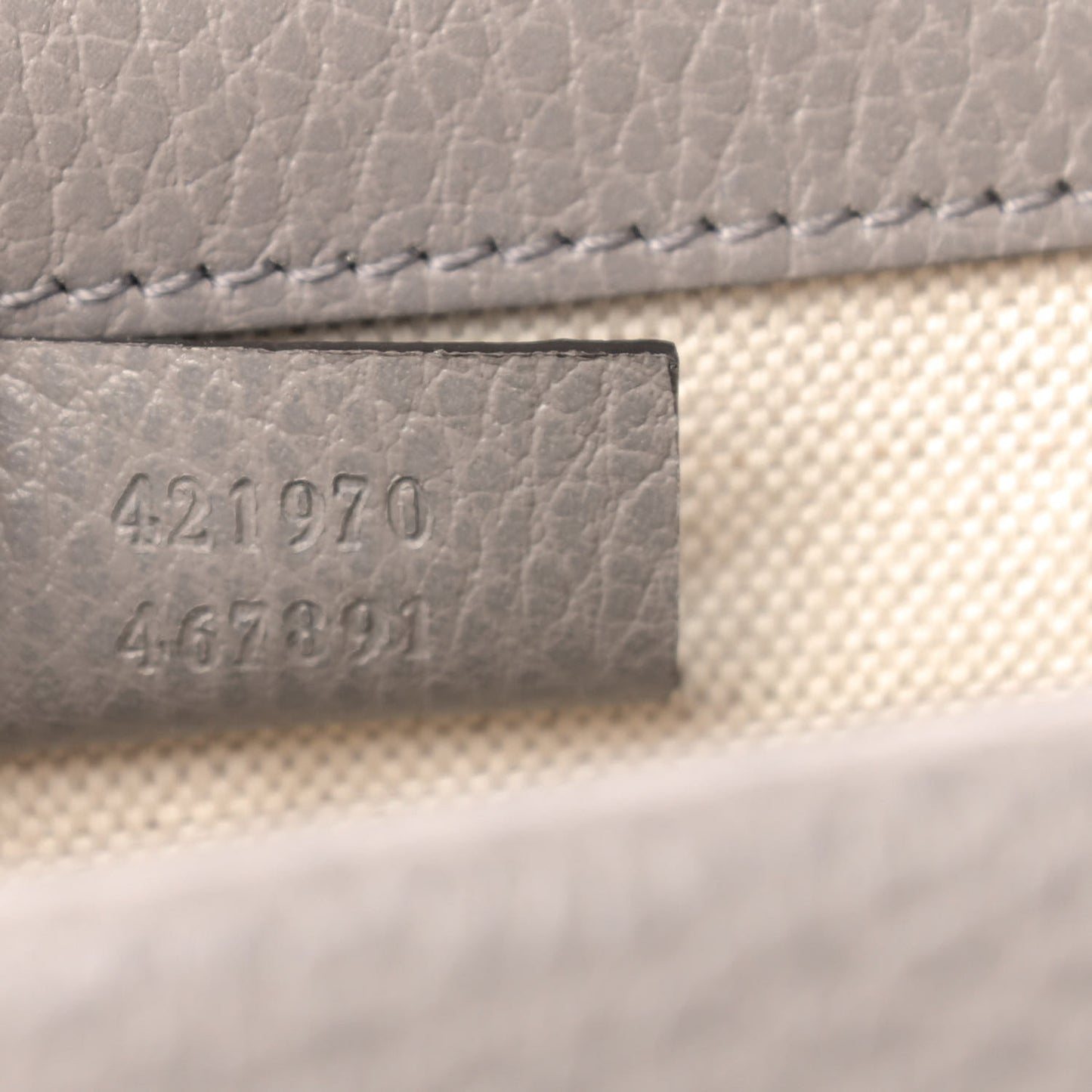 Calfskin Mini Dionysus Shoulder Bag Dusty Grey