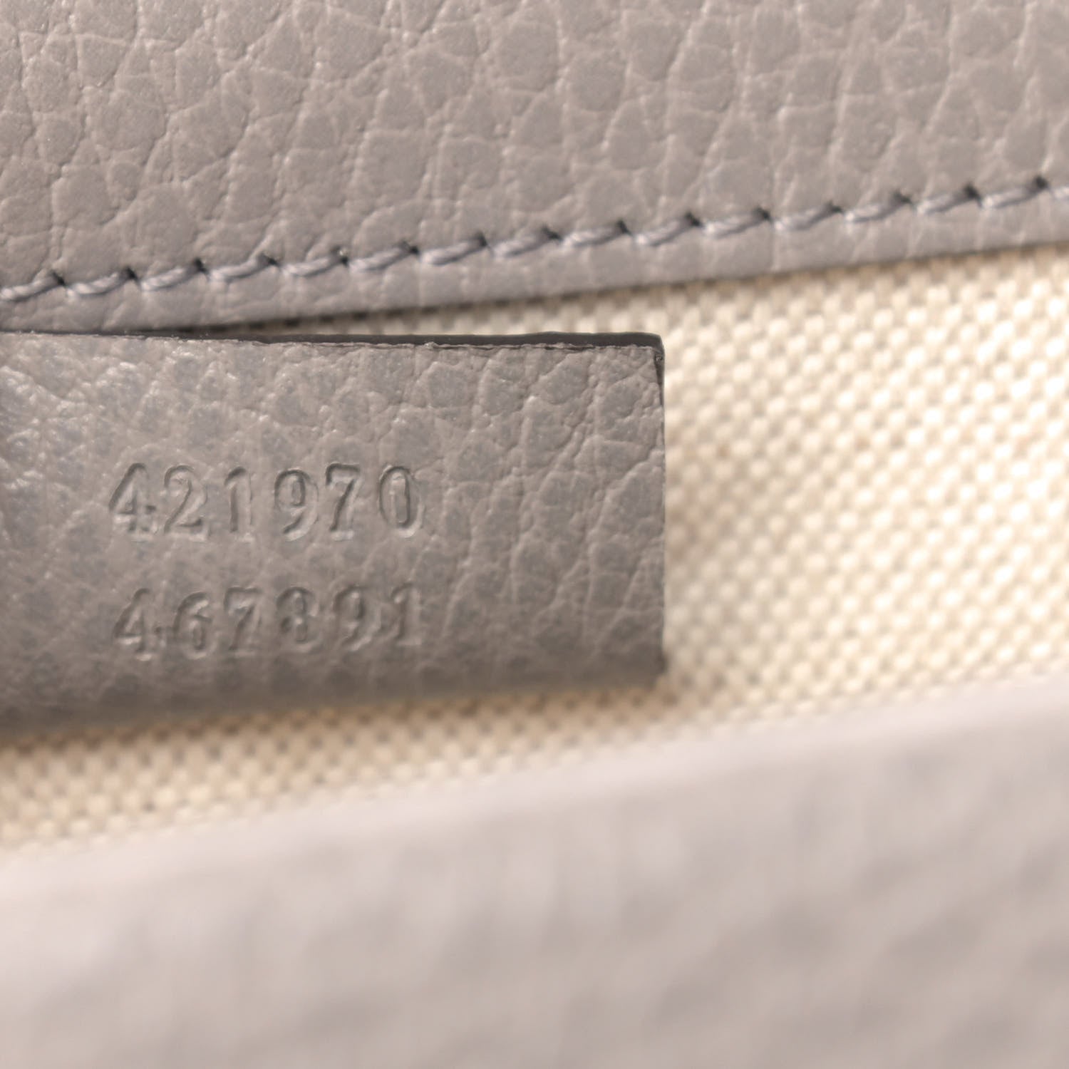 Gucci Calfskin Mini Dionysus Shoulder Bag Dusty Grey 9 of 9