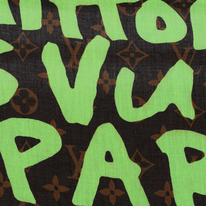 Louis Vuitton Cotton Graffiti Green 4 of 4