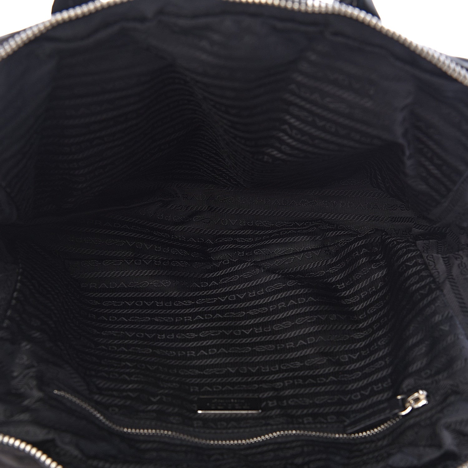 Prada Nappa Soft Tote Black 5 of 10