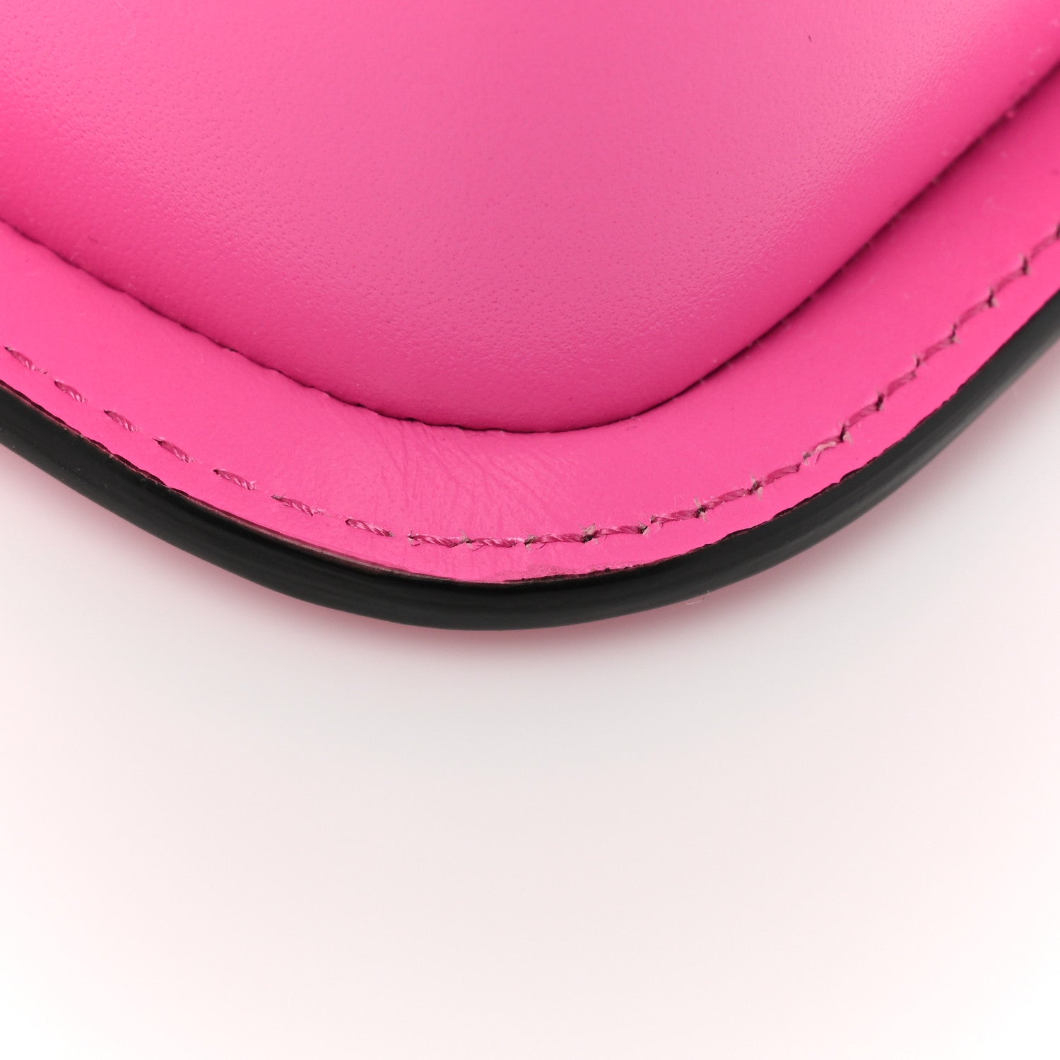 Versace Calfskin Vinyl Small Houndstooth La Medusa Crossbody Bag Pink Multicolor 10 of 13