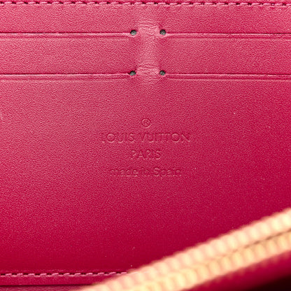 Louis Vuitton Vernis Clemence Wallet Magenta 6 of 7