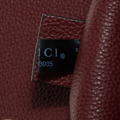 Gucci Leather Jackie Briefcase Top Handle Burgundy 7 of 10