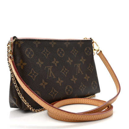 Louis Vuitton Monogram Pallas Clutch Rose Poudre 2 of 10