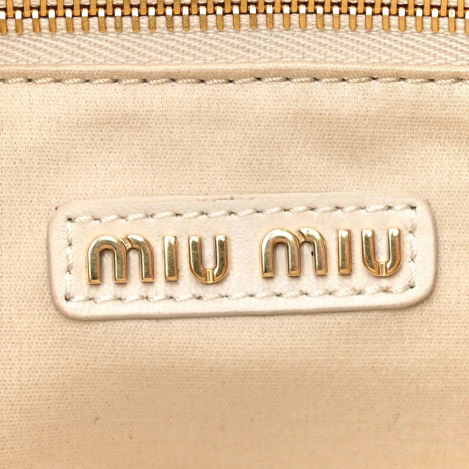 Miu Miu Nappa Multi Pocket Bag White 1683080 – FASHIONPHILE